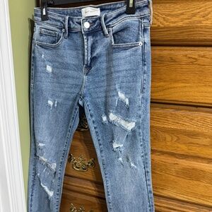 New dear John distressed jeans size 27